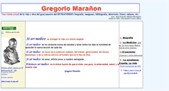 Desktop Screenshot of gregoriomaranon.enarte.es